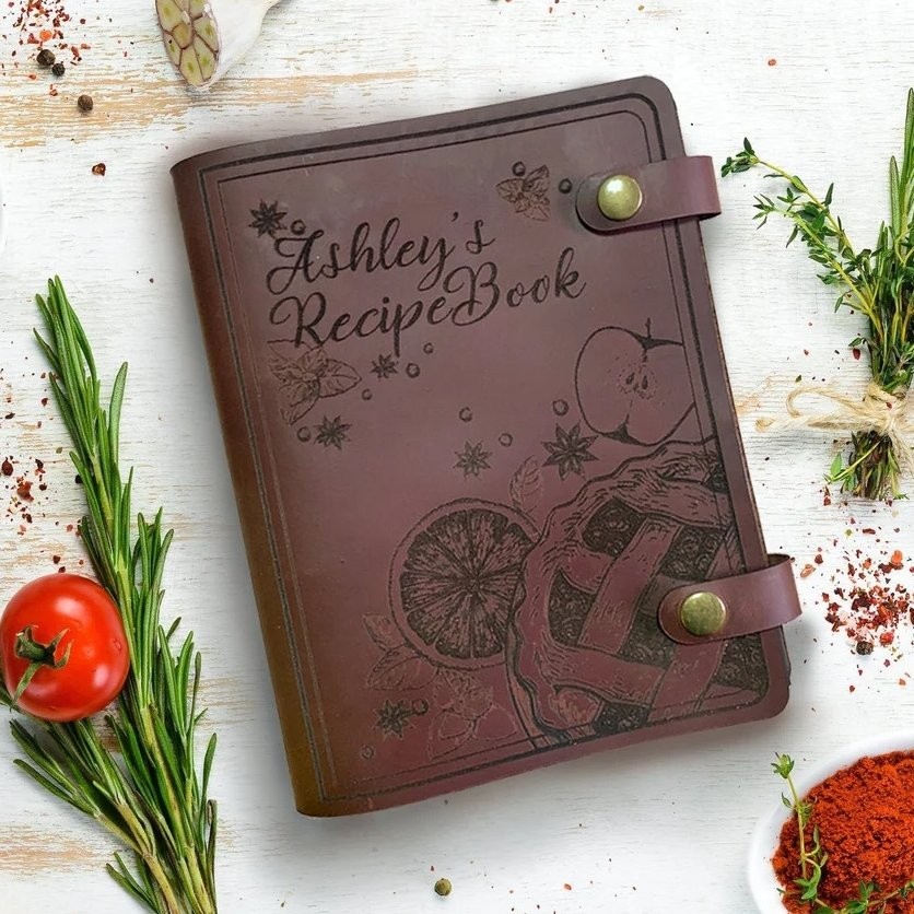 BEST SELLER ❗❗ Personalized Leather Recipe Cook Book For Christmas Gift