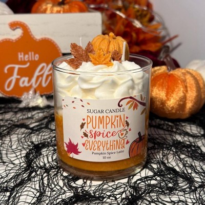 Fall Pumpkin Candle