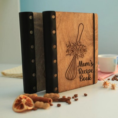 BEST SELLER ❗❗ Personalized Wood Recipe Book For Family Mom Mother's Day Gift Ideas