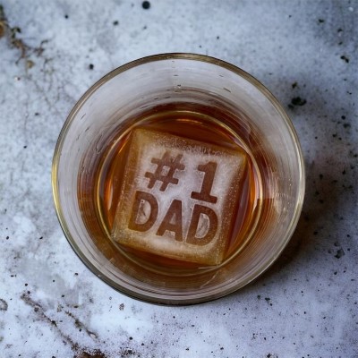 Custom Father's Day Ice Cube Mold For Dad Gift