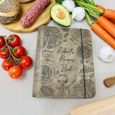 BEST SELLER ❗❗ Personalized Wood Recipe Book For Family Mom Mother's Day Gift Ideas