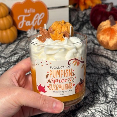 Fall Pumpkin Candle
