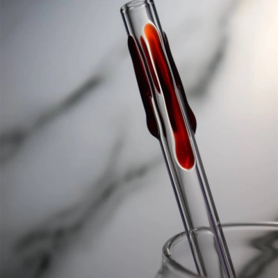 Blood Drips Glass Drinking Straw Halloween Gift