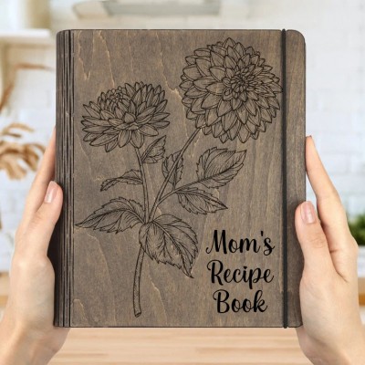BEST SELLER ❗❗ Personalized Wood Recipe Book For Family Mom Mother's Day Gift Ideas